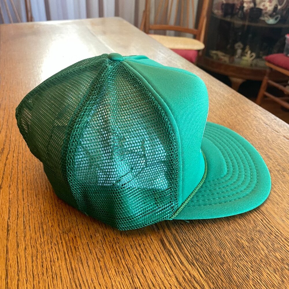 Men's Vintage Idaho Green Snapback Mesh Back Trucker Hat Cap by KC Brand* - Picture 5 of 11